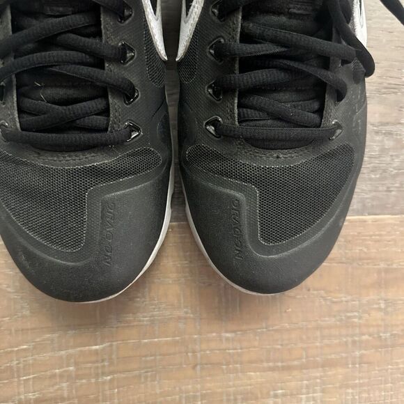 Nike Baseball Turf Cleats Men’s Sz. 8.5 Black Alpha Huarache Elite 2 TF Slo - Picture 3 of 13